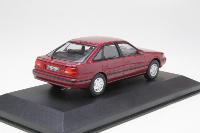 Mazda 626 1990, dark red - Click Image to Close