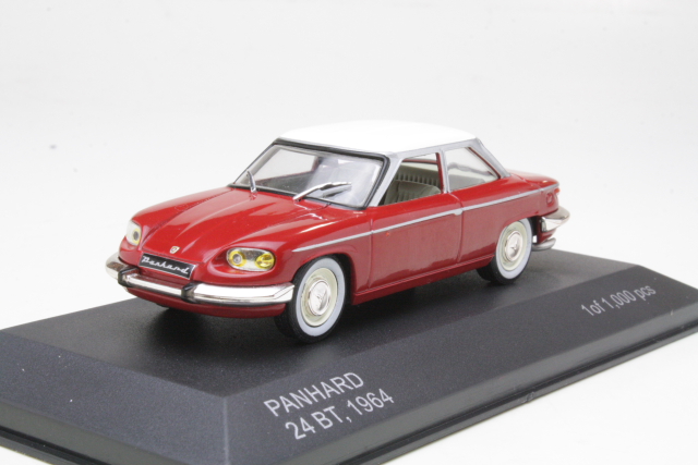 Panhard 24 BT 1964, dark red/white