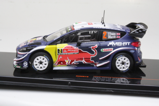Ford Fiesta WRC, Portugal 2018, E.Evans, no.2