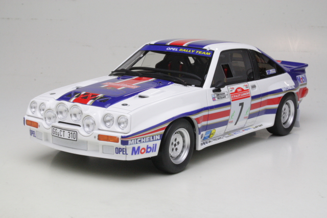 Opel Manta B 400R Gr.B, 4th. San Remo 1983, H.Toivonen, no.7