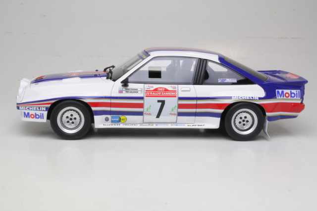 Opel Manta B 400R Gr.B, 4th. San Remo 1983, H.Toivonen, no.7