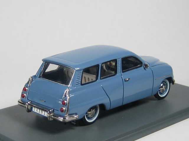 Saab 95 1960, vaalean sininen