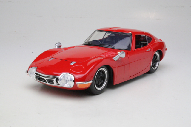 Toyota 2000GT 1967, punainen - Sulje napsauttamalla kuva