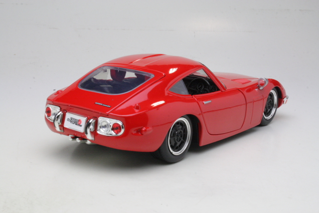 Toyota 2000GT 1967, punainen - Sulje napsauttamalla kuva