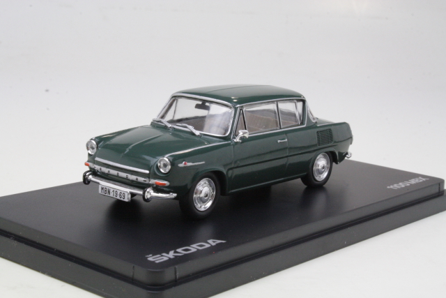 Skoda 1100MBX 1968, tummanvihreä