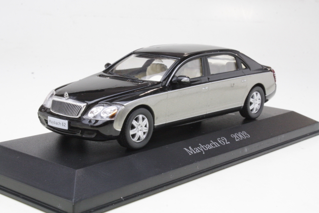 Maybach 62 (v240) 2003, musta/kulta