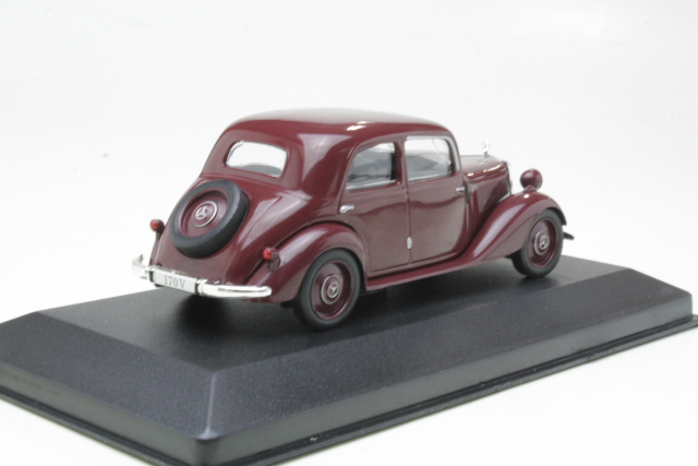 Mercedes 170V (w136) 1949, dark red