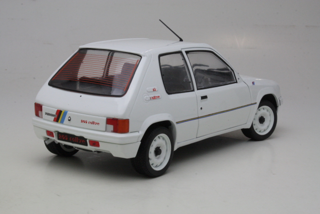Peugeot 205 Rally 1.3 1988, white - Click Image to Close