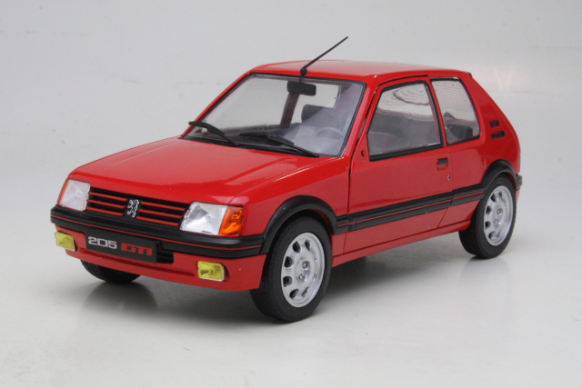 Peugeot 205 GTi 1.9 1988, red