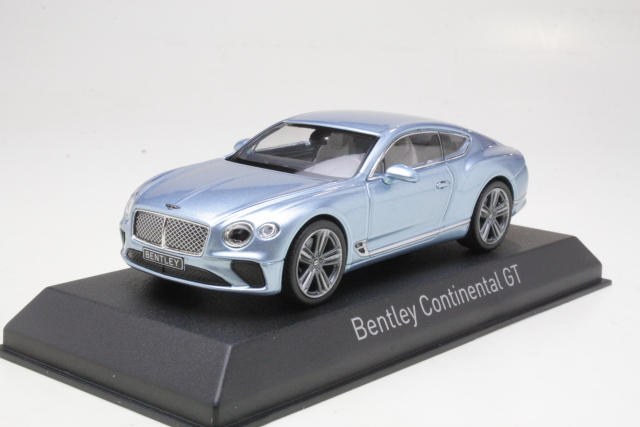 Bentley Continental GT 2018, light blue