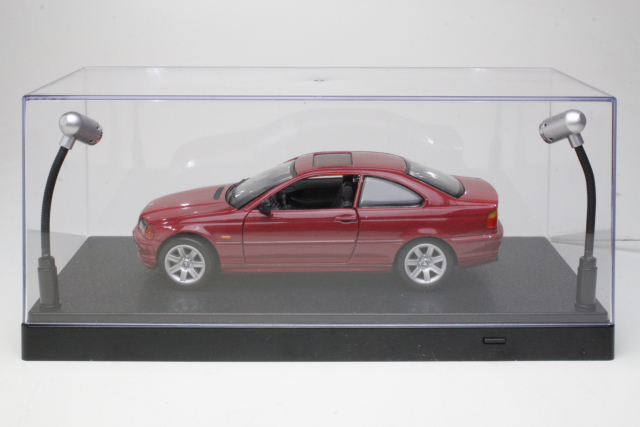 Plastic Showcase 1:43 with LED-lights