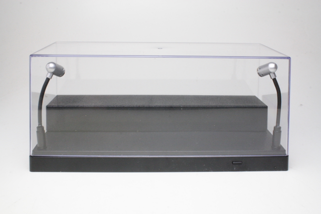 Plastic Showcase 1:43 with LED-lights