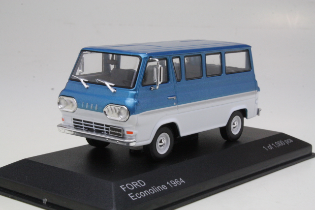 Ford Econoline 1964, turquoise/white