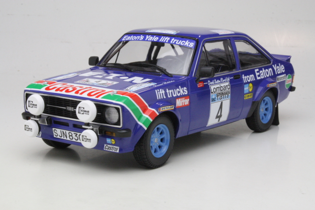 Ford Escort Mk2 RS1800, 1st. RAC 1978, H.Mikkola, no.4 - Sulje napsauttamalla kuva