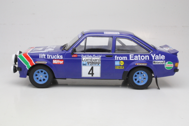 Ford Escort Mk2 RS1800, 1st. RAC 1978, H.Mikkola, no.4 - Sulje napsauttamalla kuva