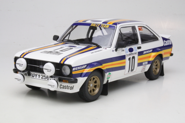 Ford Escort Mk2 RS1800, 1st. Acropolis 1980, A.Vatanen, no.10