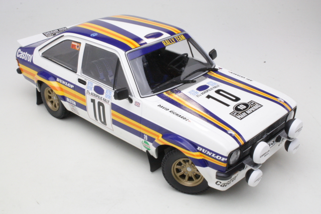 Ford Escort Mk2 RS1800, 1st. Acropolis 1980, A.Vatanen, no.10