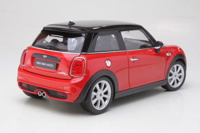 Mini Hatch 2015, punainen/musta - Sulje napsauttamalla kuva