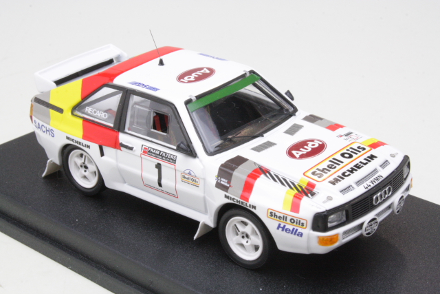 Audi Sport Quattro, Welsh 1986, H.Mikkola, no.1