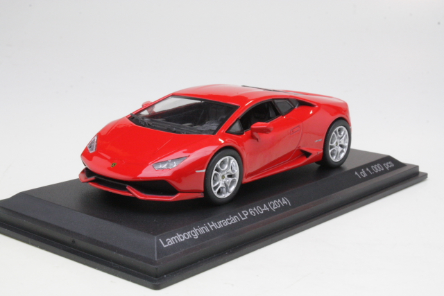 Lamborghini Huracan LP610-4 2014, punainen (B-LAATU) - Sulje napsauttamalla kuva