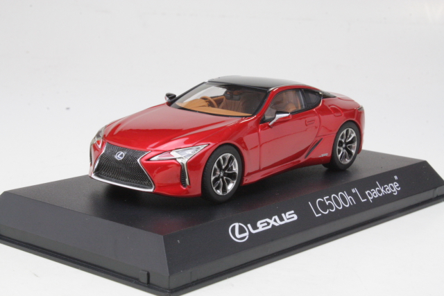 Lexus LC500 2018, punainen