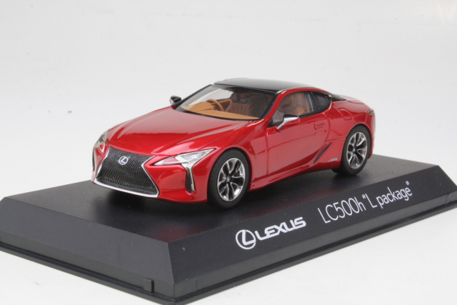 Lexus LC500 2018, punainen - Sulje napsauttamalla kuva