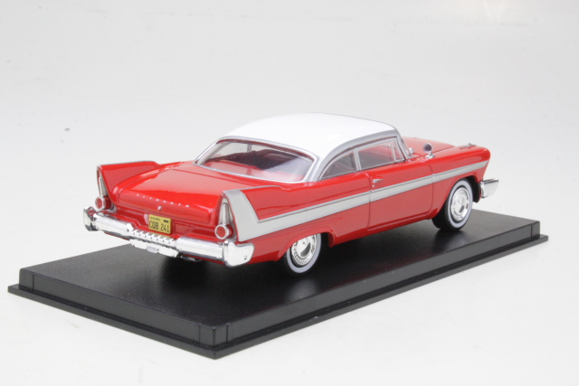 Plymouth Fury 1958, punainen/valkoinen "Christine" - Sulje napsauttamalla kuva