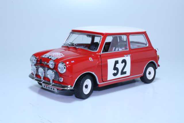 Mini Cooper S1275, 1st. Monte Carlo 1965, T.Mäkinen, no.52