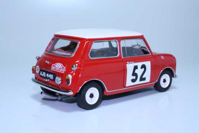 Mini Cooper S1275, 1st. Monte Carlo 1965, T.Mäkinen, no.52