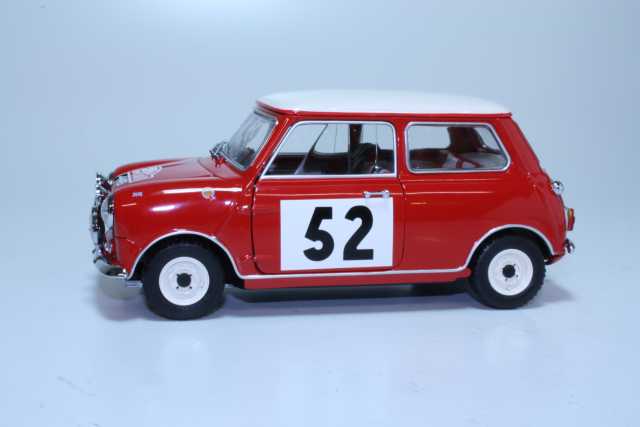 Mini Cooper S1275, 1st. Monte Carlo 1965, T.Mäkinen, no.52