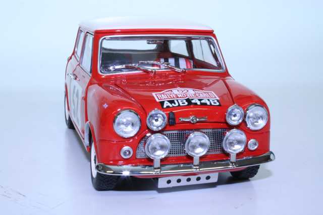 Mini Cooper S1275, 1st. Monte Carlo 1965, T.Mäkinen, no.52