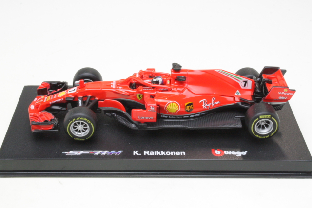 Ferrari SF71H, F1 2018, K.Räikkönen, no.7 "Signature" - Sulje napsauttamalla kuva