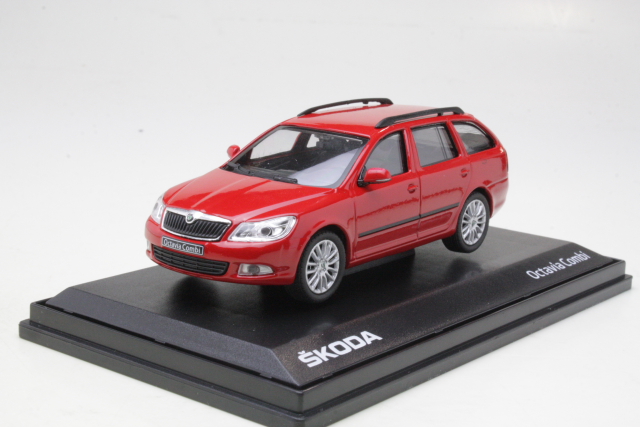 Skoda Octavia Station Wagon Restyling 2010, punainen