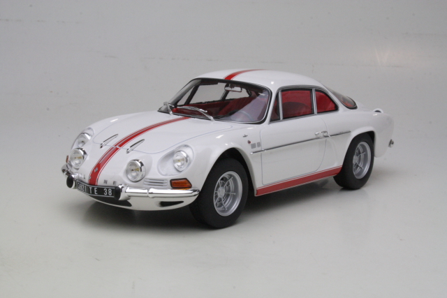 Alpine Renault A110 1600S 1971, white/red stripes