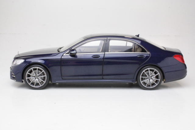 Mercedes S-Class AMG-Line 2018, tummansininen