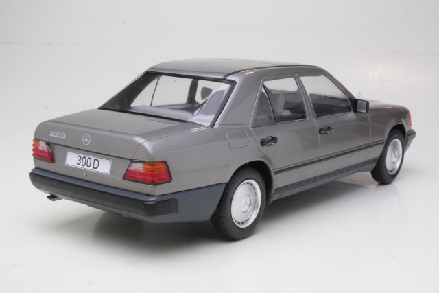 Mercedes 300D (w124) 1984, harmaa - Sulje napsauttamalla kuva