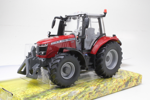 Massey Ferguson 6718S, punainen - Sulje napsauttamalla kuva