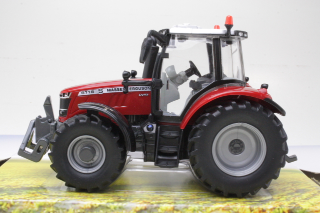 Massey Ferguson 6718S, punainen - Sulje napsauttamalla kuva