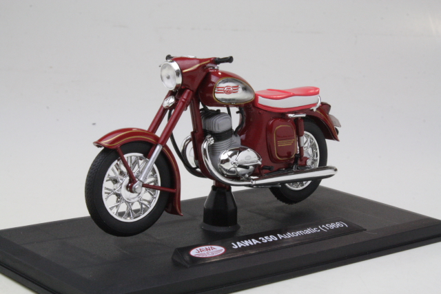 Jawa 350 Automatic 1966, punainen
