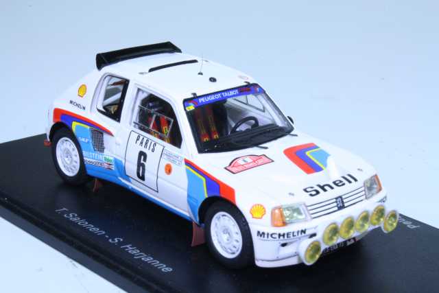 Peugeot 205 T16, Monte Carlo 1985, T.Salonen, no.6