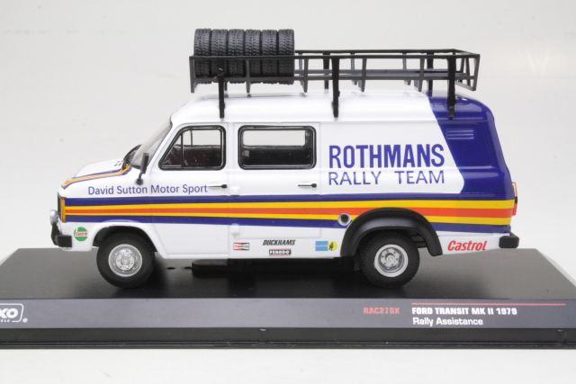 Ford Transit Mk2 1979 "Rally Assistance David Sutton" - Sulje napsauttamalla kuva