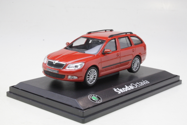 Skoda Octavia Station Wagon Restyling 2010, tumma oranssi - Sulje napsauttamalla kuva