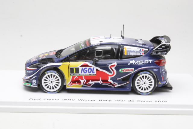 Ford Fiesta WRC, 1st. Tour de Corse 2018, S.Ogier, no.1 - Click Image to Close