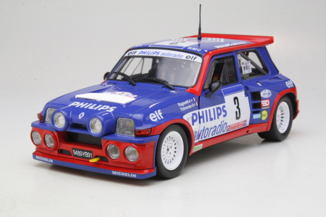Renault 5 Maxi Turbo, Tour de Corse 1985, J.Ragnotti, no.3