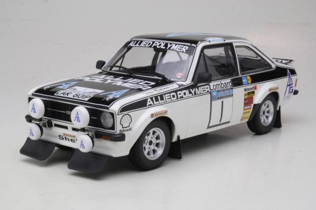 Ford Escort Mk2 RS1800, 1st. RAC 1975, T.Mäkinen, no.1 - Sulje napsauttamalla kuva