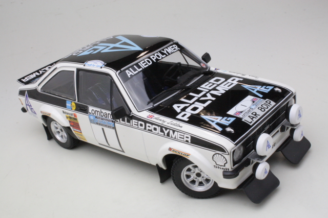 Ford Escort Mk2 RS1800, 1st. RAC 1975, T.Mäkinen, no.1 - Sulje napsauttamalla kuva