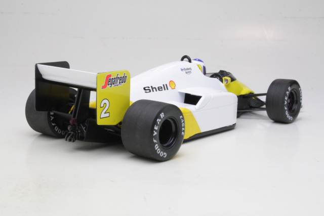 McLaren TAG MP4/2C, Portugal GP 1986, K.Rosberg, no.2