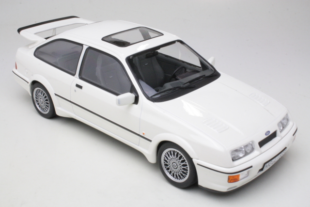 Ford Sierra RS Cosworth 1986, valkoinen - Sulje napsauttamalla kuva