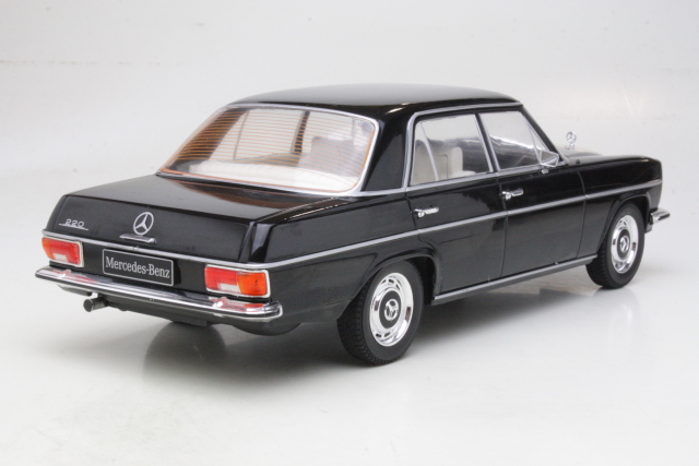 Mercedes 220D (w115) 1972, musta - Sulje napsauttamalla kuva