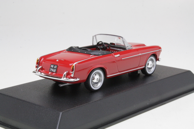 Fiat 1200 Spider 1959, punainen